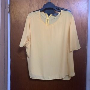 Yellow blouse